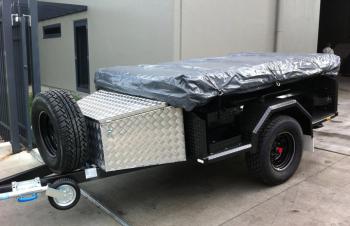Off Road Painted Camper Trailers (including Tent)  & Free 12 Months Rego