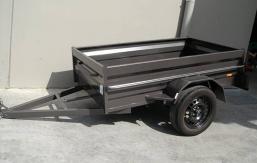 Medium Duty High Side Box Trailer Medium Duty High Side Box Trailer