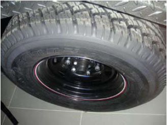 3 X Brand New 16'6 Stud Off Road Tyres