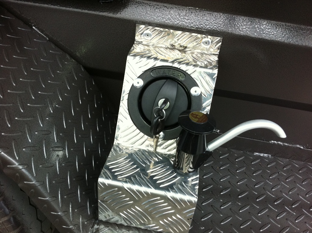 Side Tap (Trojan hand pump)