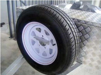 3 X Brand New 15' 5 Stud On Road Tyres
